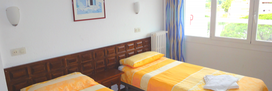 Ferienwohnung in Playa de Aro für 2 Erw. und 2 Kinder